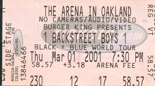 I Went To The Backstreet Boys Concert